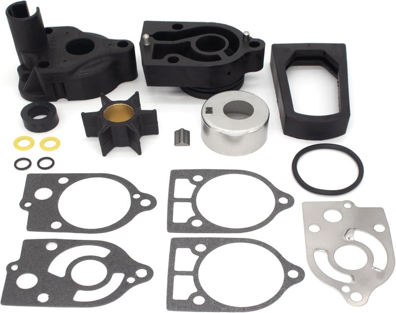 QUICKMARINER QuickMarine 77177A3 Water Pump Impeller Repair Kit for Mercury Marine 30 JET 35-70 HP Outboard Motors Replacement 46-77516A3 46-77177A3 Sierra 18-3322 Boat Engine - Image 1